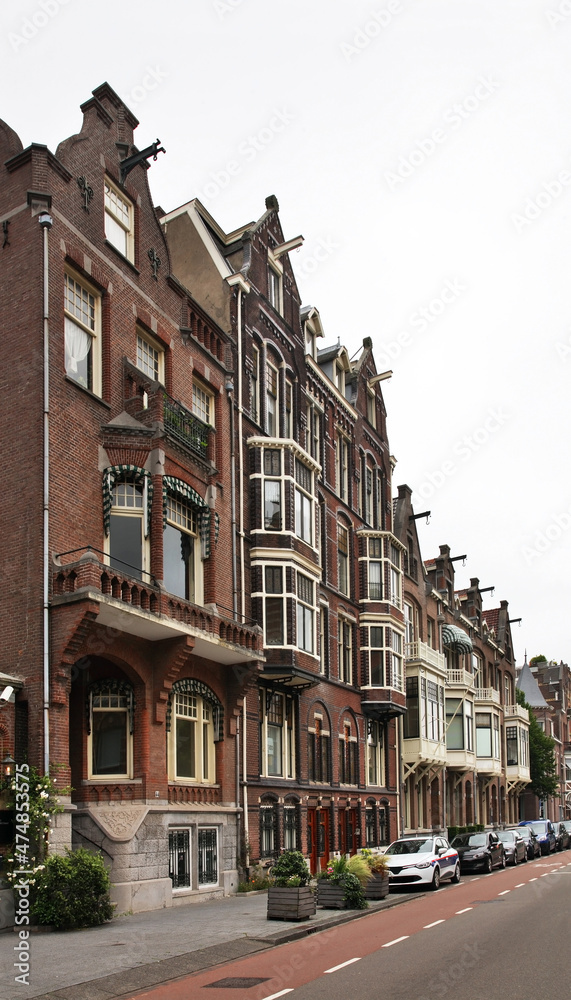 Old street in Amsterdam. Netherlands