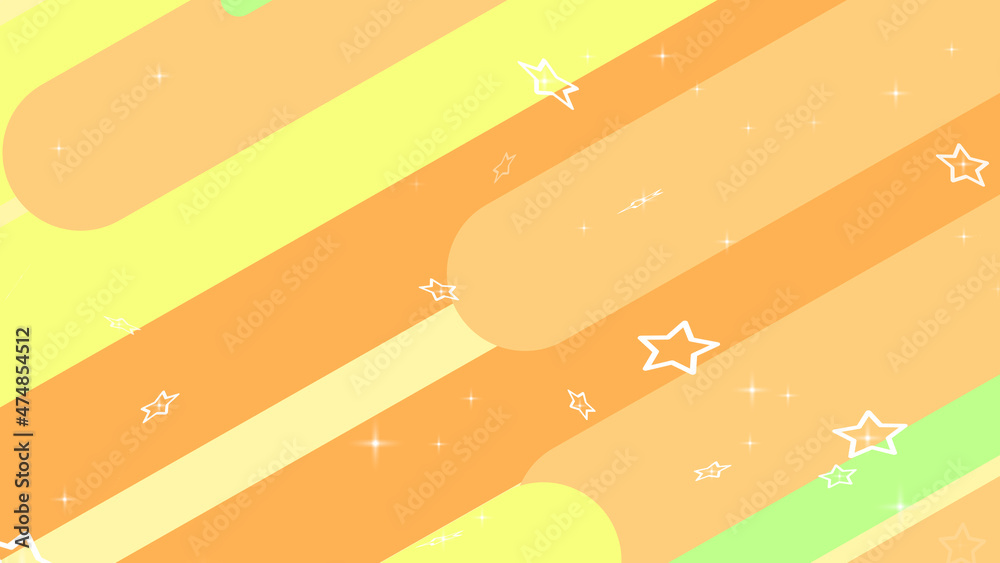 Obraz premium 線の背景 星のパーティクル 