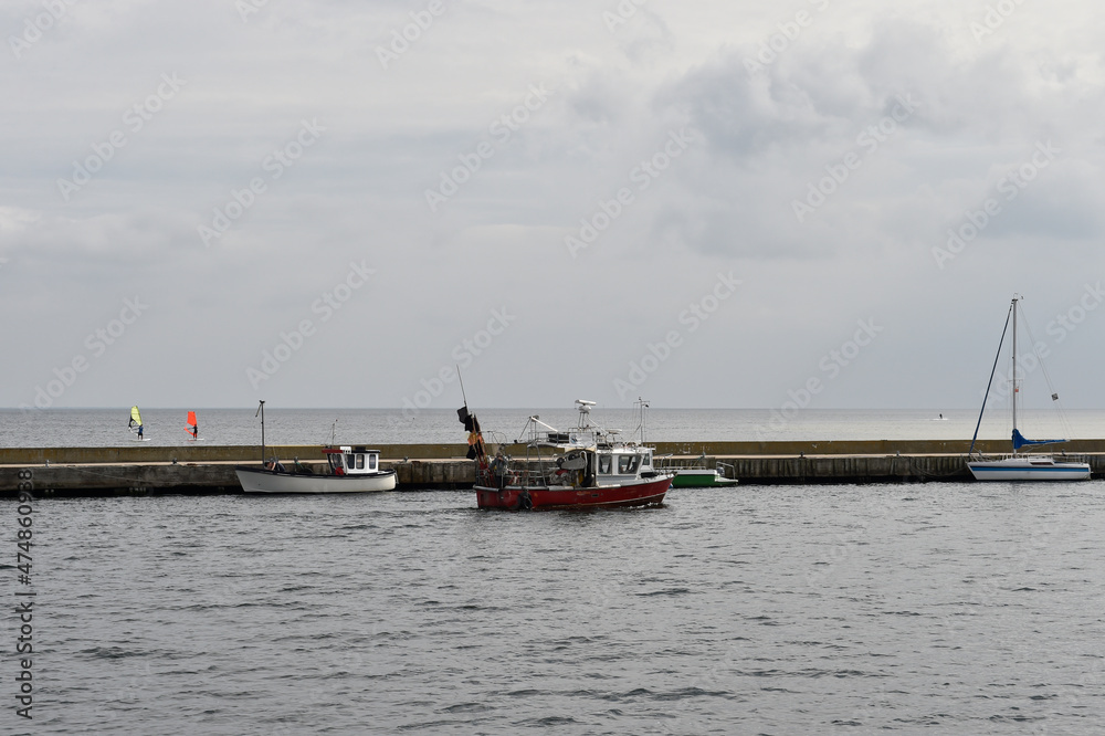 view of the harbor in puck