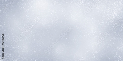 water drops on the wall gray background with snowflakes frame
