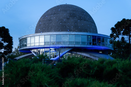 planetarium buenos aires argentina among the bushes photo
