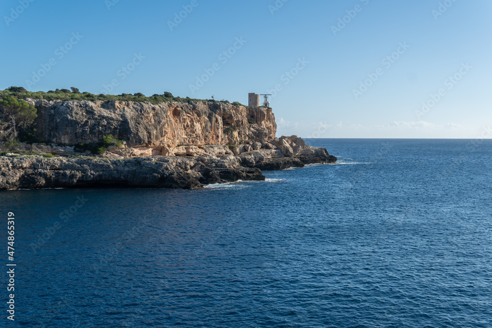 Touristic and picturesque town of Cala Figuera