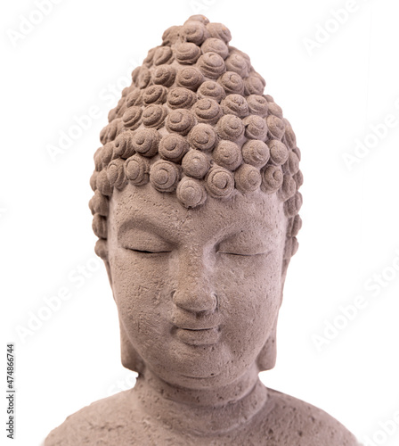 Buddha's head closeup