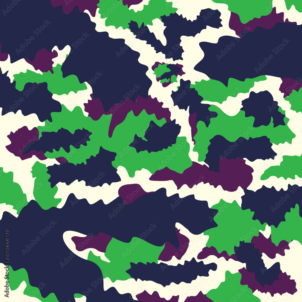 asia indonesia camouflage stripe woodland jungle leaves pattern military background suitable for print clothing