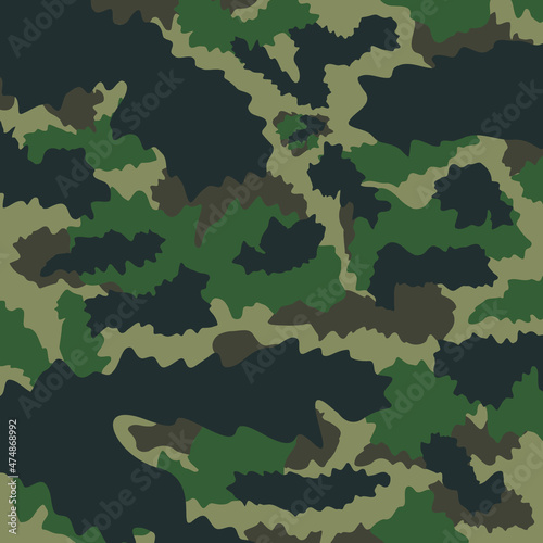 woodland jungle leaves battlefield terrain abstract camouflage stripe pattern military background suitable for print cloth and packaging