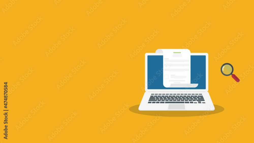 Online digital document inspection or assessment evaluation on laptop computer, contract review, analysis, inspection of agreement contract, compliance verification. Online digital document inspection or assessment evaluation on laptop computer, contract review, analysis, inspection of agreement contract, compliance verification.
