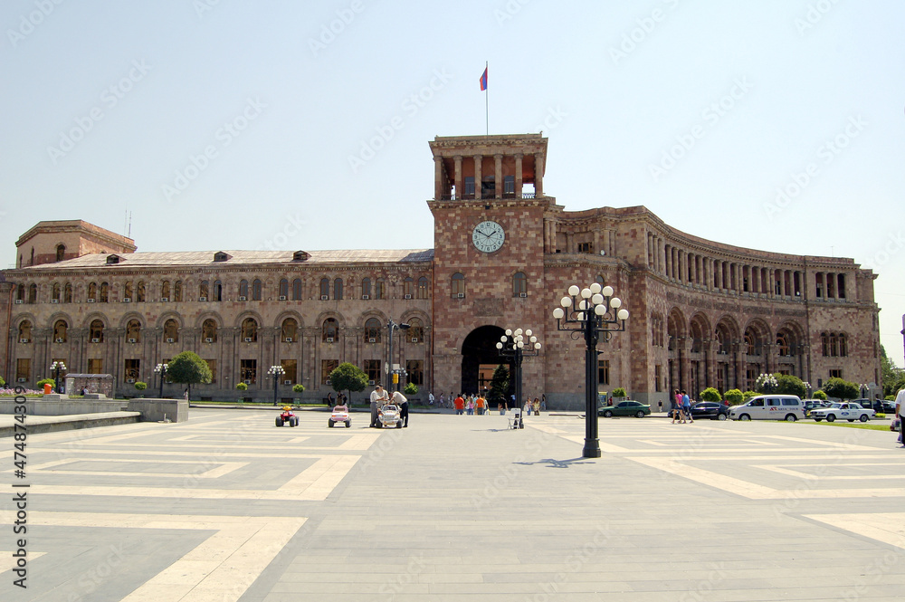 Obraz premium view of yerevan citey in Armenia