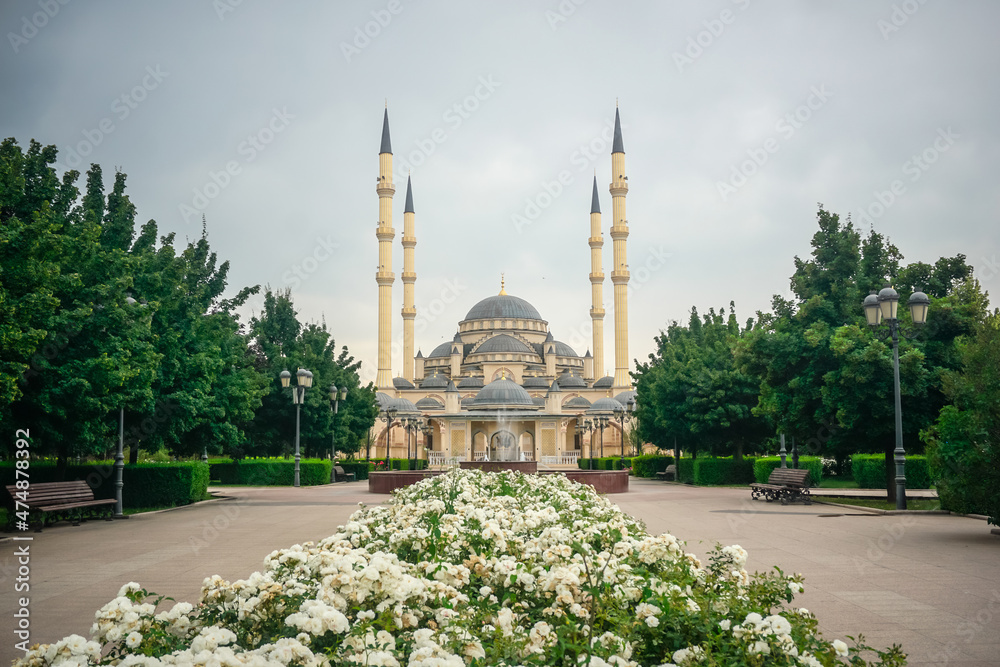 Central Mosque Heart of Chechnya in Grozny