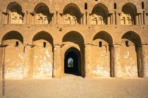 Historic Al-Ukhaidir Fortress near Karbala in Iraq