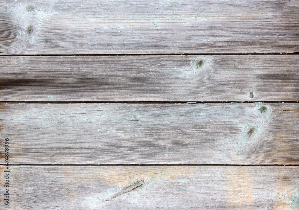 Old blue and grey wooden background with cracks and scratches in vintage style Old blue and grey wooden background with cracks and scratches in vintage style