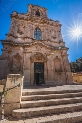 Church of Santa Maria la Nova in Scicli, Ragusa, Sicily, Italy, Europe, World Heritage Site © Simoncountry