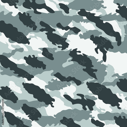 winter snow gray soldier stealth battlefield brown camouflage stripe pattern military background suitable for print cloth and packaging