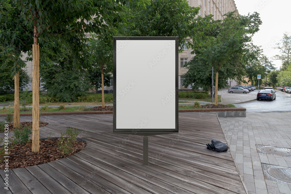 Street poster billboard mock up Street poster billboard mock up