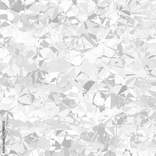 Abstract macro crystal geometric background texture White color. Random pattern background. Texture White color pattern background.