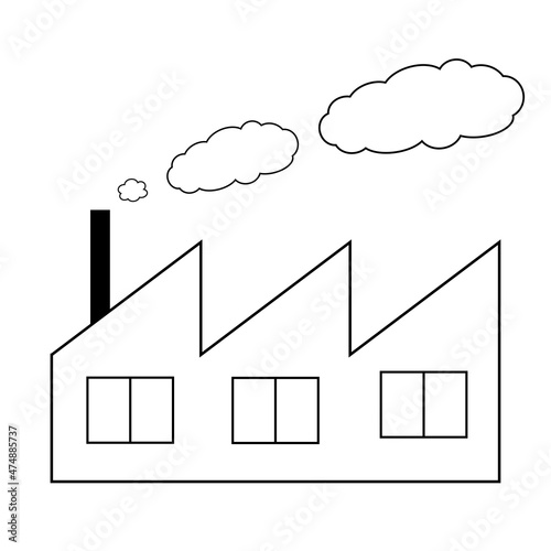 工場のイラスト