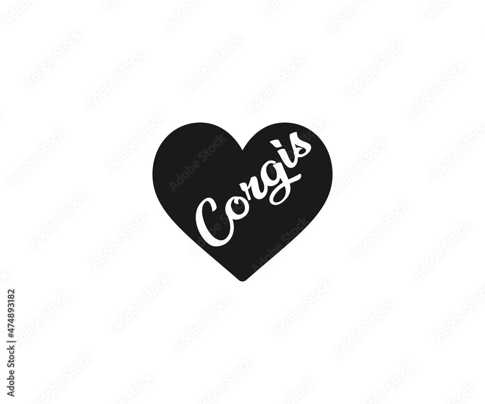 Corgi svg, Home is where my corgi is, Corgi vector, Corgi Mom Svg, Corgi Love svg, Corgi Typography SVG, Corgi t-shirt design, Corgi Dxf, Corgi Vector File, Corgi