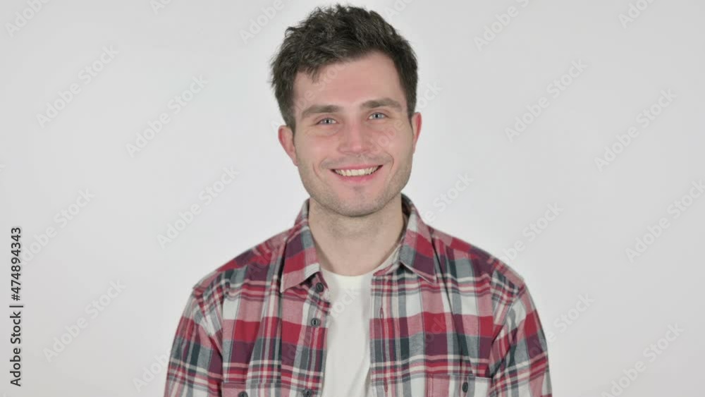 Portrait of Young Man Smiling at Camera Portrait of Young Man Smiling at Camera