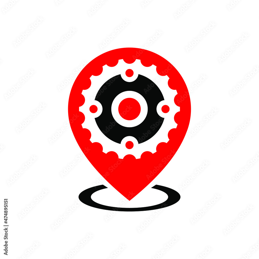 Bicycle Gear Logo can be used for company, icon, and others. Bicycle Gear Logo can be used for company, icon, and others.