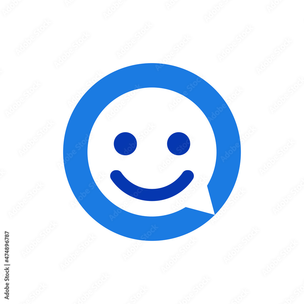 Fototapeta premium Chat Logo can be used for company, icon, and others.