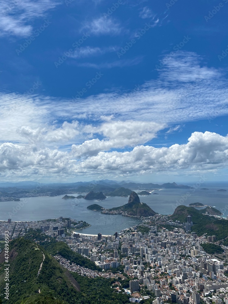 Fototapeta premium clouds over the sea