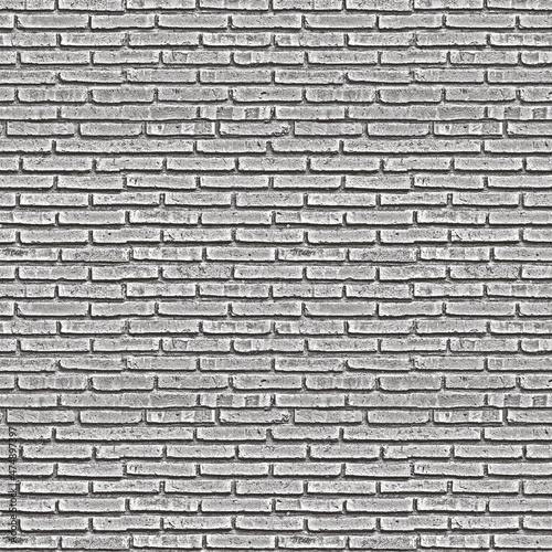 Abstract grey brick wall background 