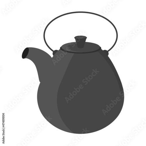 black tea pot