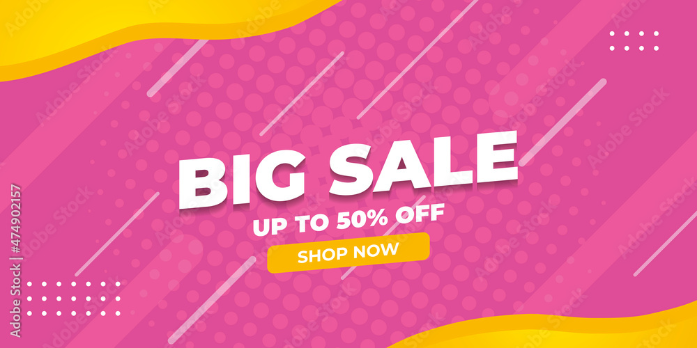 Gradient big sale discount promotion background template design Gradient big sale discount promotion background template design