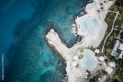 Tropical carribbean beach