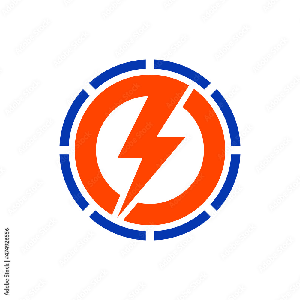 Electric Logo can be used for company, icon, and others. Electric Logo can be used for company, icon, and others.