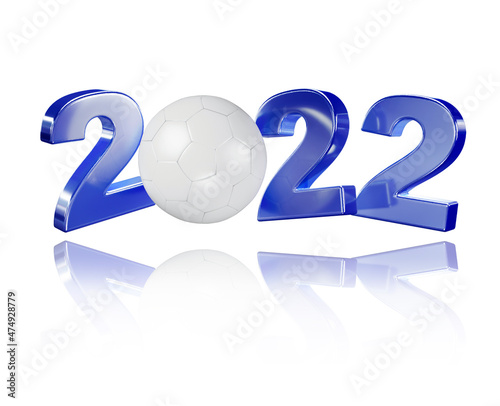 Handball 2022 Design on White