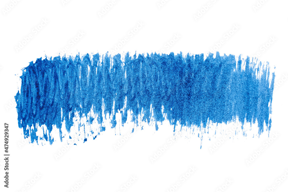 blue abstract watercolor paint brush stroke texture isolated on white background for logo and banner. design, creative, and illustration.