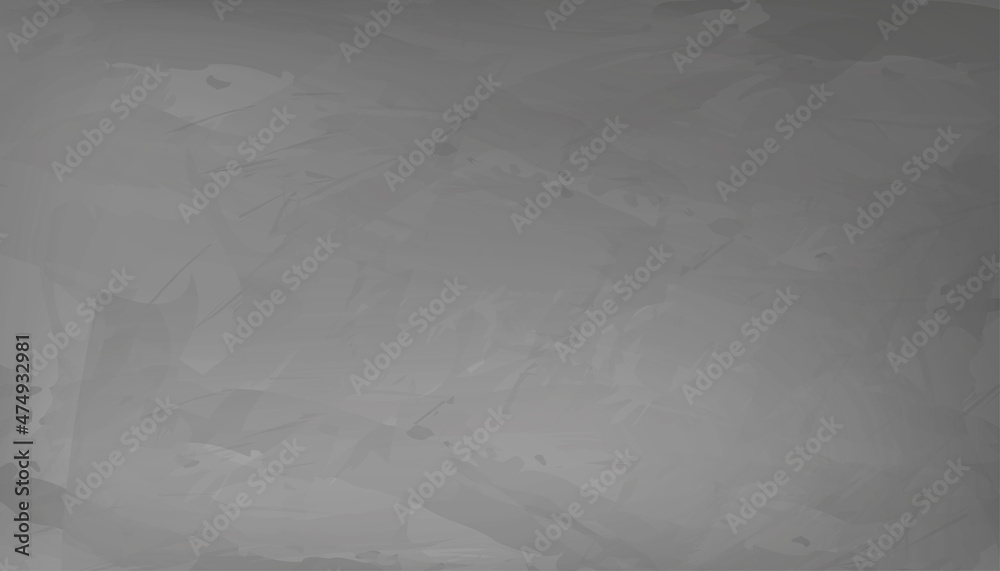 Naklejka premium Grey Cement texture of floor, Vector 3D Backdrop of Studio Room with empty Gray Concrete wall surface with cracked texture pattern. Banner background for loft design concepts