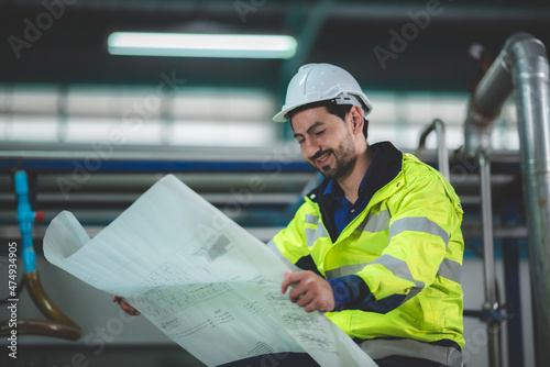 engineering worker manage w...