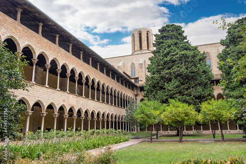 Photography Exterior of the Monastery of Santa María de Pedralbes