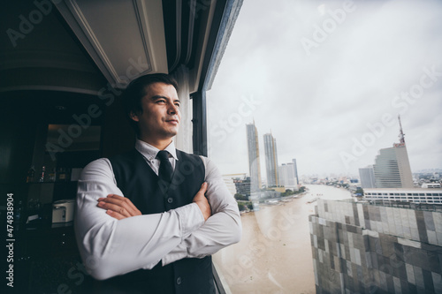 businessman person concept,...