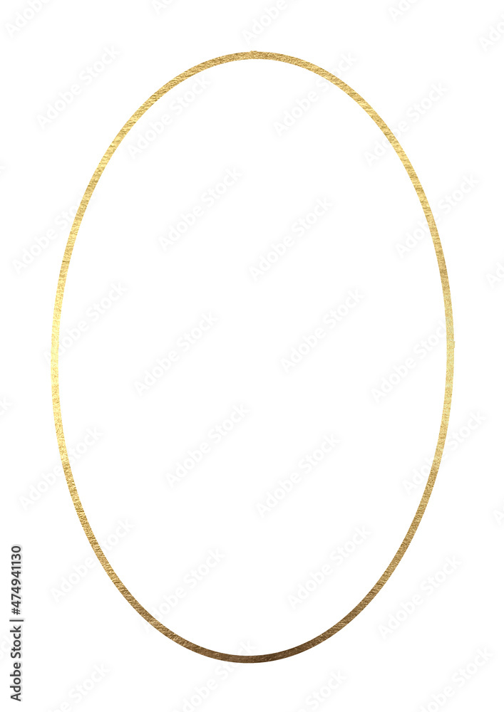 Gold frame. Sample. Empty frame made of gold. Substitute your text. Isolated element on white background Gold frame. Sample. Empty frame made of gold. Substitute your text. Isolated element on white background