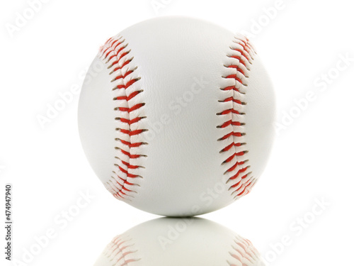 Isolated Baseball on white Background