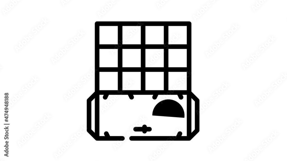dance floor and dj console animated line icon dance floor and dj console sign. isolated on white background dance floor and dj console animated line icon dance floor and dj console sign. isolated on white background