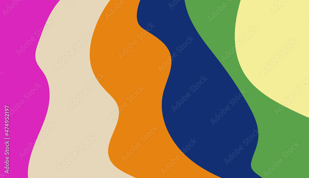 Color pattern vector background