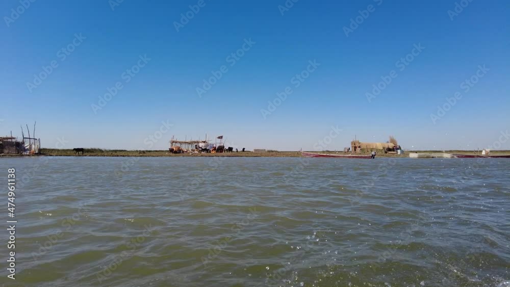 Boat trip in the Mesopotamian / Iraqi Marshes with the so called Marsh Arabs (Ma'dan) Boat trip in the Mesopotamian / Iraqi Marshes with the so called Marsh Arabs (Ma'dan)