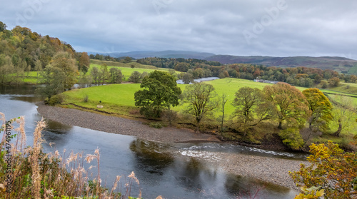 Ruskins View, Kirkby Lonsdale, Cumbria. Autumn 2021