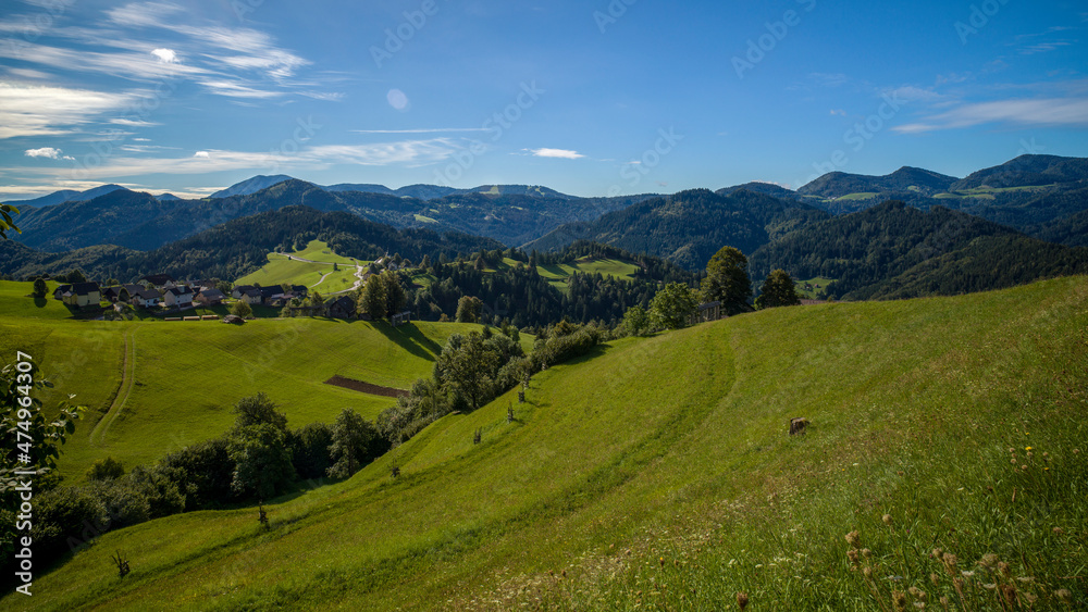 Fototapeta premium Landschaft im Triglav Nationalpark