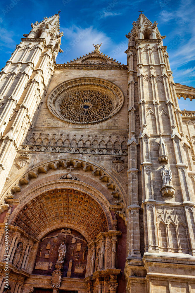 Palma Cathedral, Catedral de Santa María de Palma de Mallorca, Balearic Islands - Spain