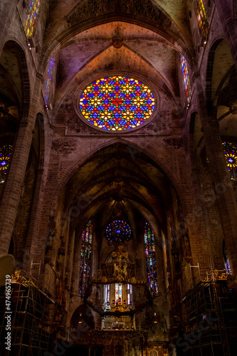 Palma Cathedral, Catedral de Santa María de Palma de Mallorca, Balearic Islands - Spain