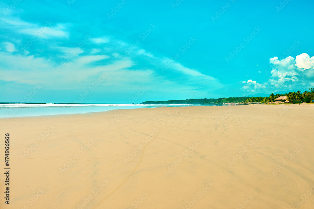 Fototapeta premium El Salvador beach El cuco in San Miguel Central america