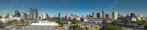 Perspective of the urban profile of downtown Buenos Aires, Argentina © Leonardo