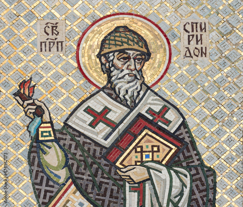 Icon of the Saint Spyridon, Bishop of Trimythous photo