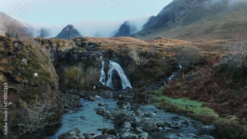 The Fairy Pools landscape, Isle of Skye, Scotland