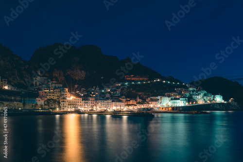 City of Amalfi, Amalfi coast.