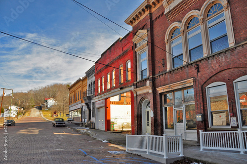 Small town in West Virginia photo